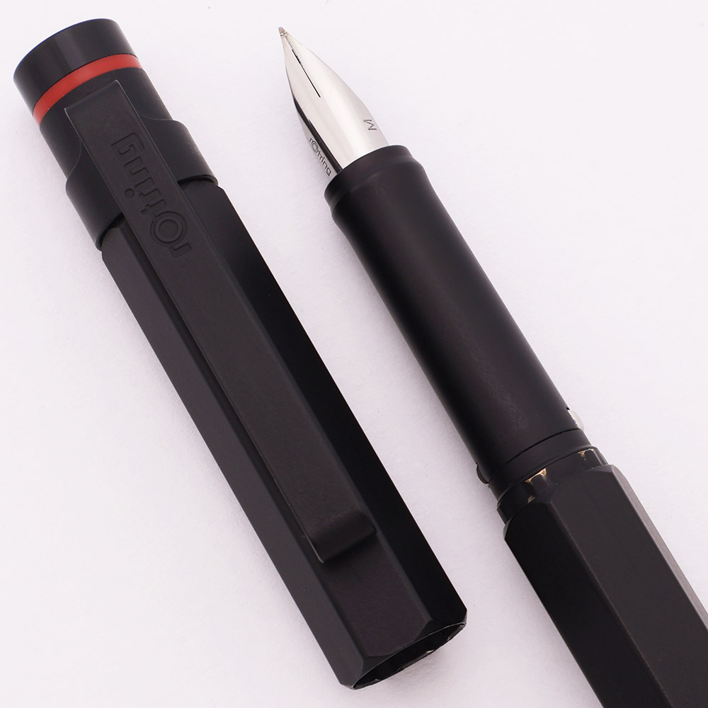 ディズニープリンセスのベビーグッズも大集合 (Germany) Pen Fountain Newton Rotring - Red with Black Matte 筆記具